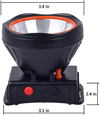 Mining Style Waterproof Rechargeable Headlamp — photo 5