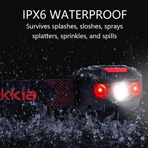 Adjustable angle red light battery headlamp — photo 3