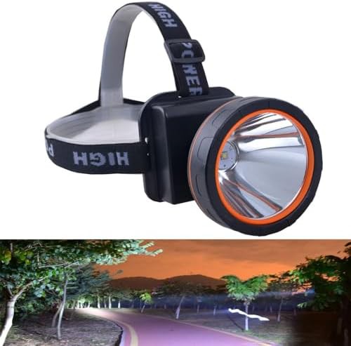 Outdoor rechargeable bright torch headlamp — photo 5
