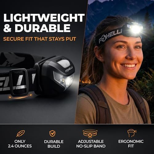 USB-C rechargeable lightweight running headlamp — photo 4