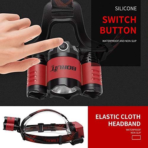 Super bright 90 degree adjustable headlamp — photo 5