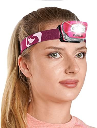 Camouflage waterproof led headlamp for hiking