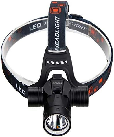 Silver aluminum diving headlamp 1800 lumens — photo 3