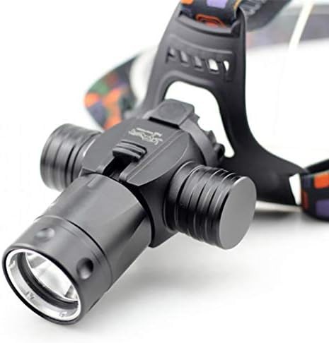 Silver aluminum diving headlamp 1800 lumens — photo 5