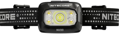 Rechargeable led headlamp white red beams — photo 4