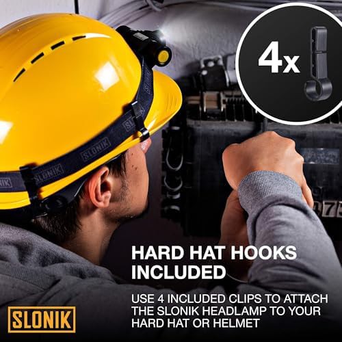 Black USB Rechargeable Hiking Headlamp — photo 5