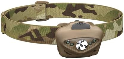 Multicam waterproof rgb tactical headlamp