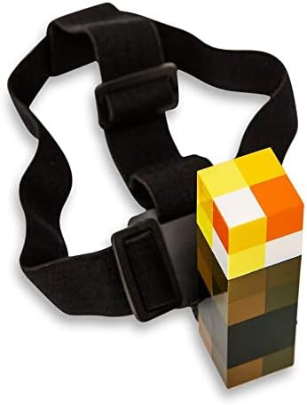 Minecraft brownstone torch battery headlamp — photo 3