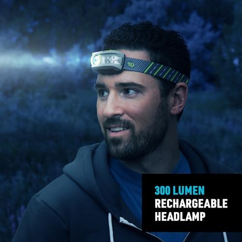 Green radiant rechargeable LED headlight — photo 3