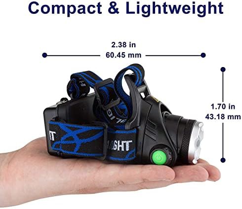 Green light hunting LED headlamp with high lumens — photo 3