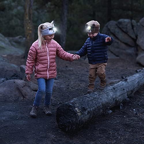 Fleece Headband White Light Kids Headlamp — photo 3