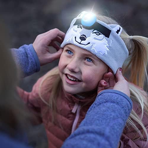 Fleece Headband White Light Kids Headlamp — photo 4