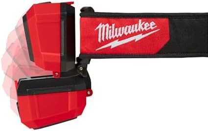 Milwaukee spot flood adjustable hard hat headlamp — photo 3