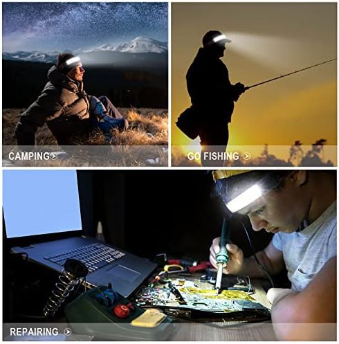 Waterproof Rechargeable Headlamp Two Pack — photo 4