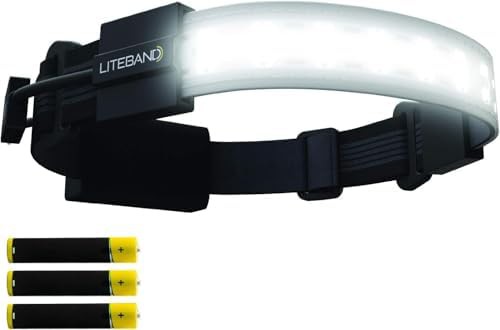 Liteband flex wide beam black headlamp