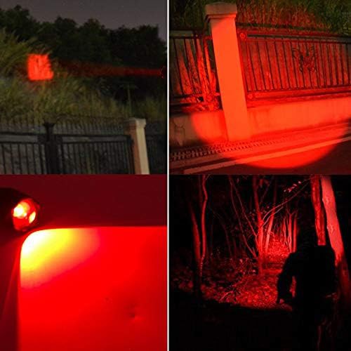 Deep red zoomable hunting light set — photo 5