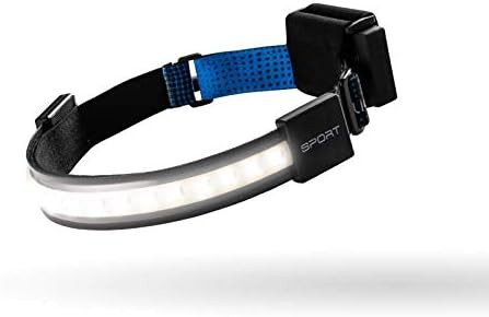 Sport Rechargeable Waterproof Headlamp with Spotlight