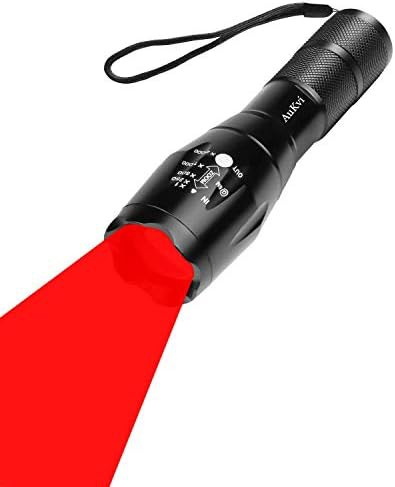 Red light hunting flashlight and headlamp — photo 3
