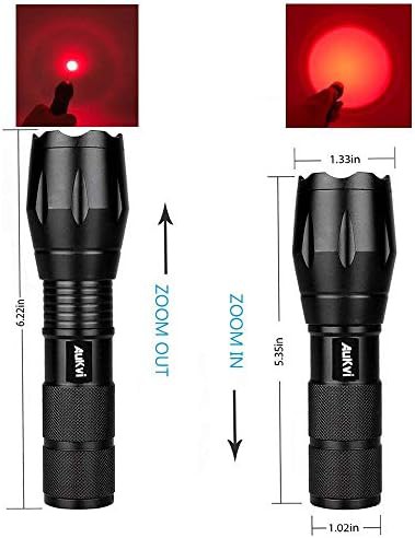 Red light hunting flashlight and headlamp — photo 4