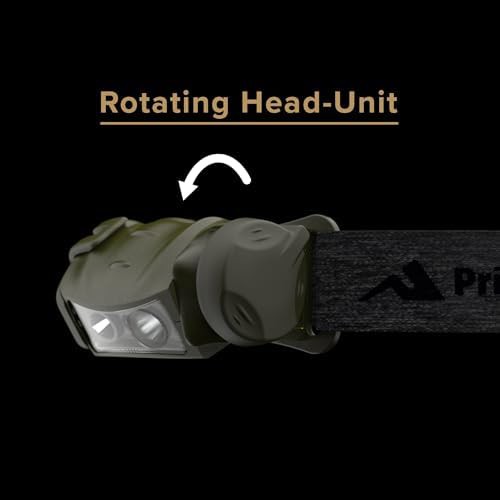 Green multi mode headlamp with dial activation — photo 5