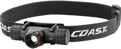 Coast XPH25R 410 lumen rechargeable LED headlamp
