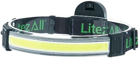 Tactical wide beam hiking headlamp