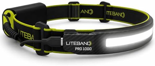 Liteband pro rechargeable carbon headlamp