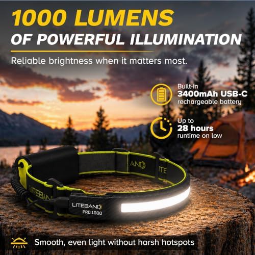 Liteband pro rechargeable carbon headlamp — photo 3