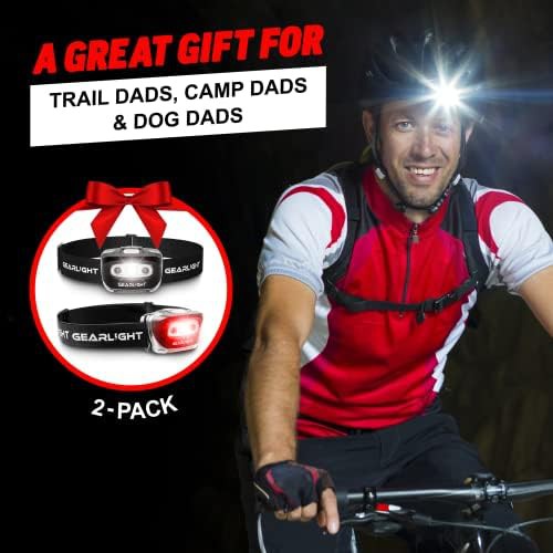 Black running usb headlamp two pack — photo 3