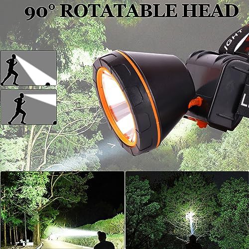 High Lumen USB Rechargeable Headlamp Flashlight — photo 4
