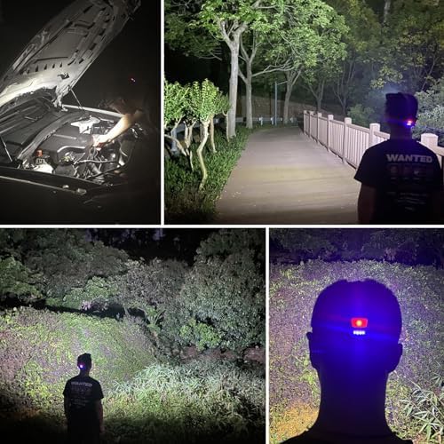 COB floodlight rechargeable 2000 lumen headlamp — photo 3