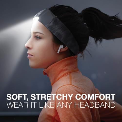 Black headband light 100 lumens — photo 3