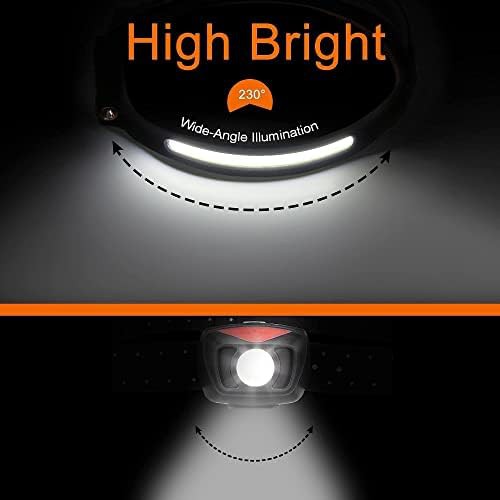 Black and grey running headlamp two pack — photo 4
