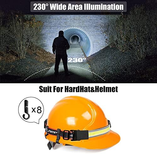 Rechargeable widebeam safety headlamp with taillight — photo 3