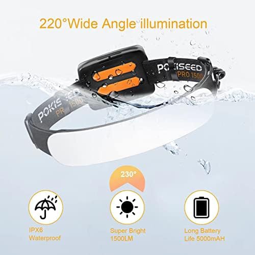 Wide Beam Rechargeable Hard Hat Light — photo 4