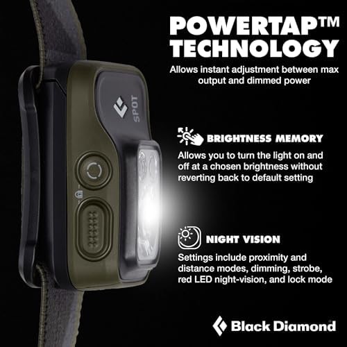 Dark Olive AAA Spot 400 Headlamp — photo 3