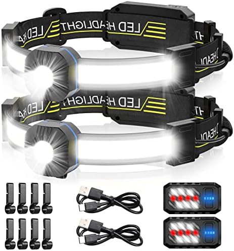 Lightweight waterproof camping headband light