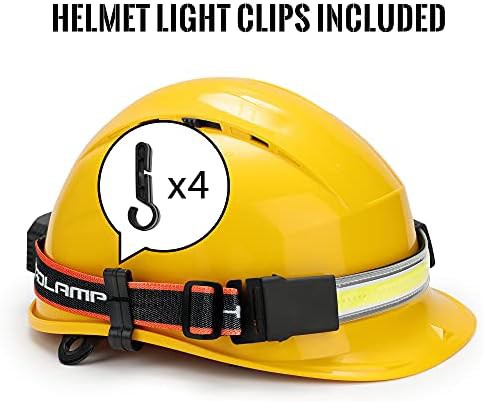 Wide beam rechargeable headlamp 4 pack — photo 5