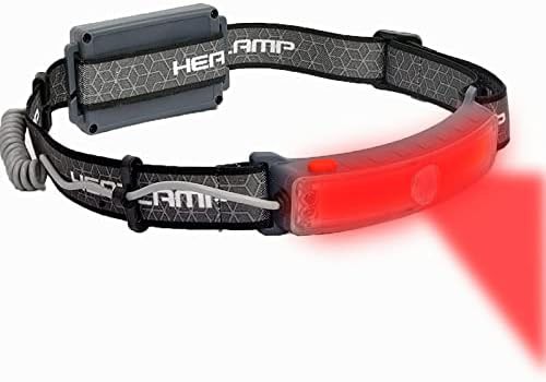 Astronomy wide beam red headband light