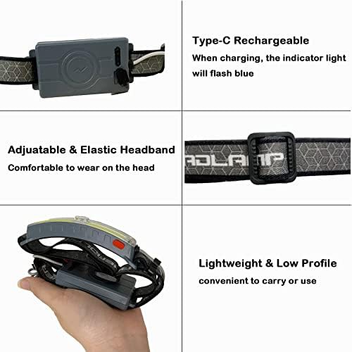 Astronomy wide beam red headband light — photo 3