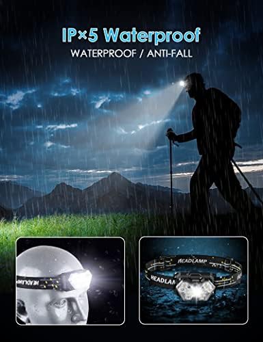 AAA lightweight camping headlamp two pack — photo 5