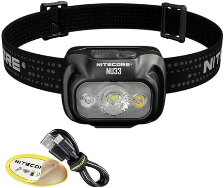 Nitecore NU33 lightweight camping headlamp