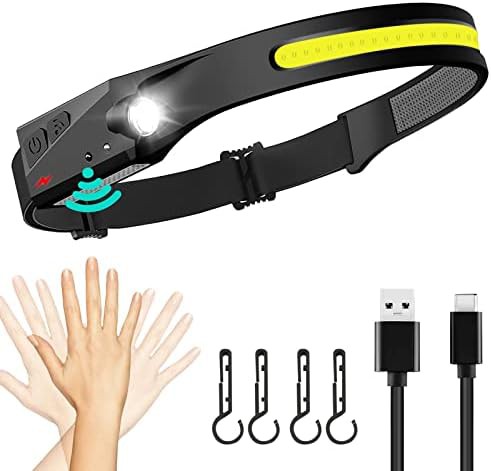 Rechargeable motion sensor headlamp