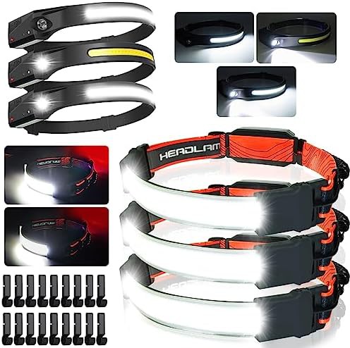 Psdriqq bright wide beam work headlamp