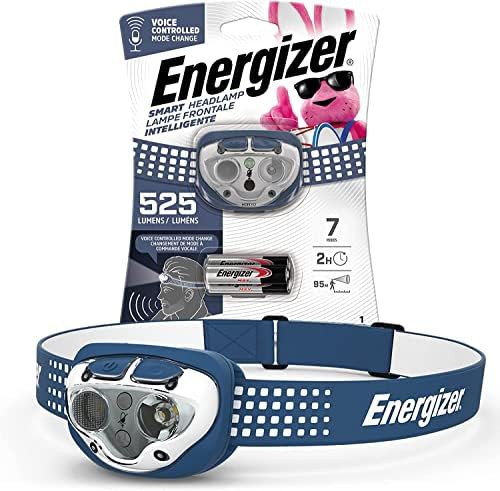 Smart LED Headlamp with Voice Activation Control
