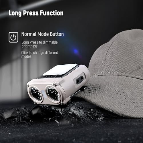 Rechargeable clip on hat and cap light — photo 4