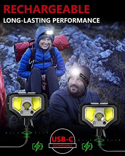 1200 lumen motion sensor LED headlamp twin pack — photo 5