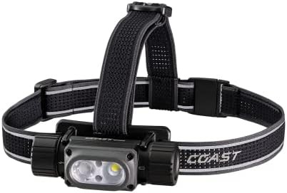 Coast WPH34R waterproof ultra bright dual power headlamp