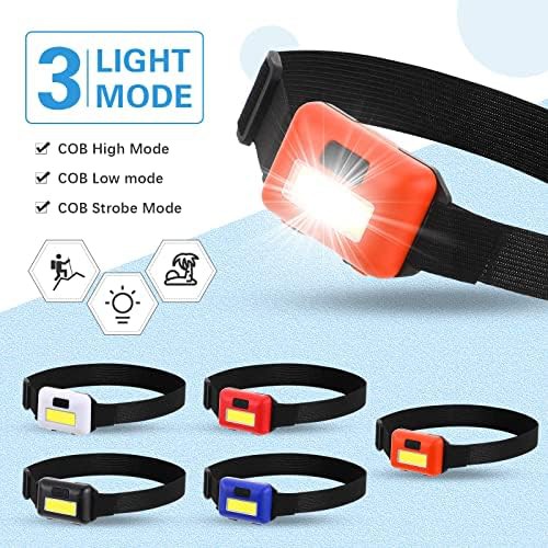 Waterproof AAA headlamp thirty pack for groups — photo 4