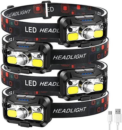 TG-T069 and T12601 rechargeable headlamp 8 pack — photo 3